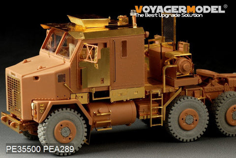 ボイジャーモデル PE35500 1/35 現用アメリカ M1070トラック トラクター部分 エッチング基本セット(ホビーボス85502用)