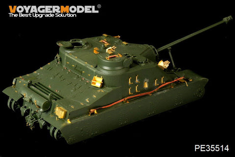 ボイジャーモデル PE35514 1/35 WWIIイギリス A39トータス突撃戦車 エッチングセット(モンTS-002用)