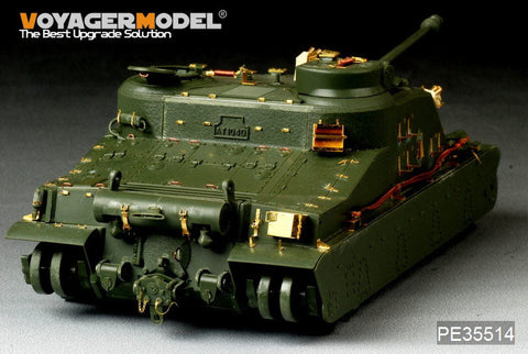 ボイジャーモデル PE35514 1/35 WWIIイギリス A39トータス突撃戦車 エッチングセット(モンTS-002用)