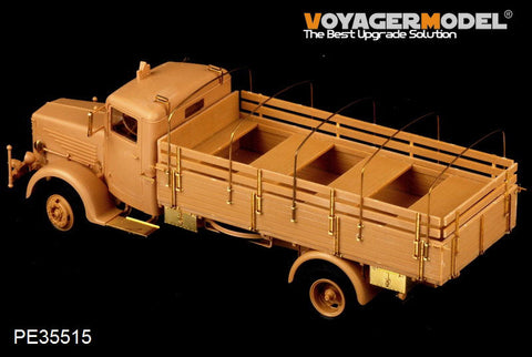 ボイジャーモデル PE35515 1/35 WWIIドイツ ビュッシングNag L4500S 4X2 カーゴトラック(AFVクラブ35170 )