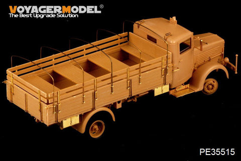 ボイジャーモデル PE35515 1/35 WWIIドイツ ビュッシングNag L4500S 4X2 カーゴトラック(AFVクラブ35170 )