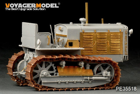 ボイジャーモデル PE35518 1/35 WWIIソビエト ChTZ S-65 トラクター(トランぺッター05538)