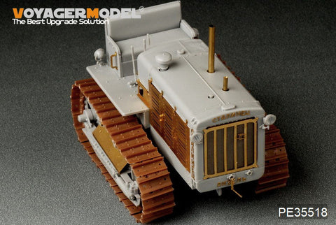 ボイジャーモデル PE35518 1/35 WWIIソビエト ChTZ S-65 トラクター(トランぺッター05538)