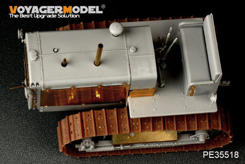ボイジャーモデル PE35518 1/35 WWIIソビエト ChTZ S-65 トラクター(トランぺッター05538)