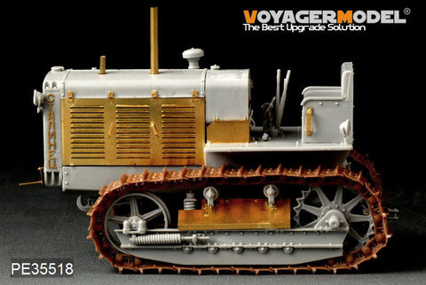 ボイジャーモデル PE35518 1/35 WWIIソビエト ChTZ S-65 トラクター(トランぺッター05538)