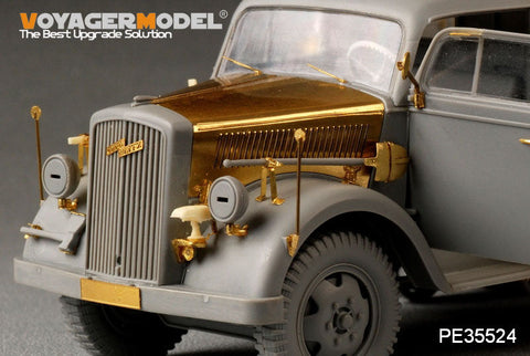 ボイジャーモデル PE35524 1/35 WWIIドイツ オペル・プリッツ 3t. 4x2 カーゴ トラック /浅貨物室型(ドラゴン6670)