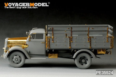 ボイジャーモデル PE35524 1/35 WWIIドイツ オペル・プリッツ 3t. 4x2 カーゴ トラック /浅貨物室型(ドラゴン6670)