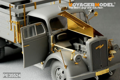 ボイジャーモデル PE35524 1/35 WWIIドイツ オペル・プリッツ 3t. 4x2 カーゴ トラック /浅貨物室型(ドラゴン6670)