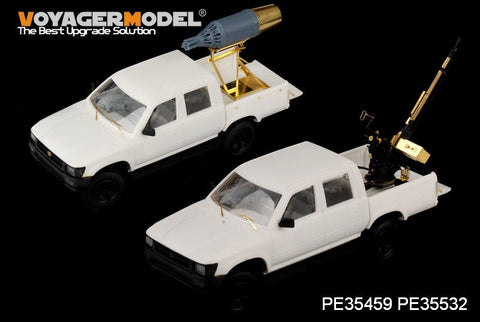 ボイジャーモデル PE35532 1/35 現用ピックアップトラック ロケットポッド搭載型(モンモデルVS-001/002)