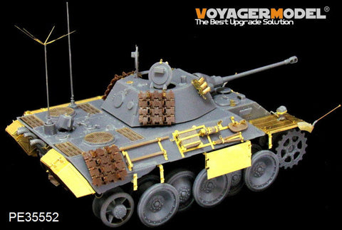 ボイジャーモデル PE35552 1/35 WWIIドイツ VK1602 レオパルド・スモークディスチャージャー(アメージングホビー35A004 )