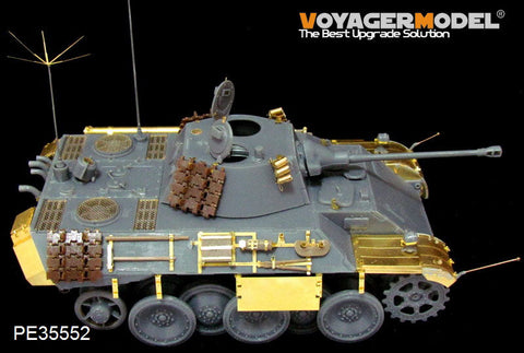 ボイジャーモデル PE35552 1/35 WWIIドイツ VK1602 レオパルド・スモークディスチャージャー(アメージングホビー35A004 )