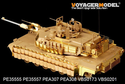 ボイジャーモデル PE35557 1/35 現用アメリカ M1A2 SEP エイブラムス ・TUSK II 爆発反応装甲(タミヤ35326)