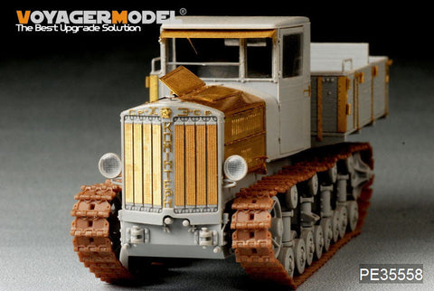 ボイジャーモデル PE35558 1/35 WWIIソビエト コミンテルン砲兵トラクター(トランぺッター05540)