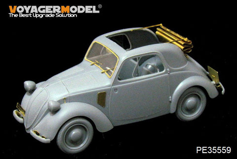 ボイジャーモデル PE35559 1/35 WWIIフランス/ドイツ シムカ5スタッフカー エッチングセット(タミヤ35321用)