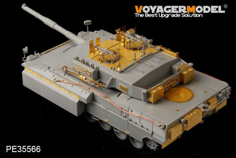 ボイジャーモデル PE35566 1/35 現用イタリア C1アリエテ主力戦車 増加装甲型(トランぺッター00394)