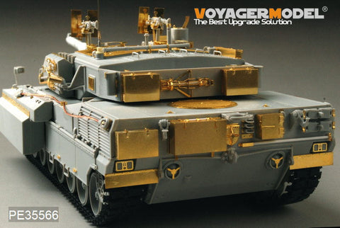 ボイジャーモデル PE35566 1/35 現用イタリア C1アリエテ主力戦車 増加装甲型(トランぺッター00394)