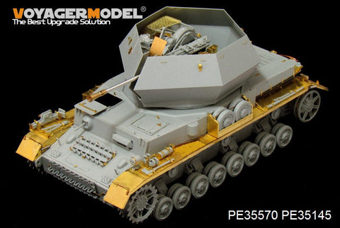 ボイジャーモデル PE35570 1/35 WWIIドイツ IV号対空戦車　オストヴィント(ドラゴン6550)