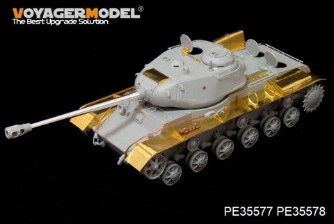 ボイジャーモデル PE35577 1/35 WWIIソビエト KV-85/KV-122 重戦車基本セット(2 in 1)(トランぺッター01570 01569 )