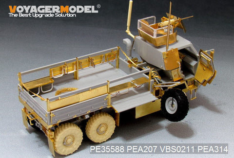 ボイジャーモデル PE35588 1/35 現用アメリカ M1083 FMTV 装甲キャビン 基本セット(トランペッター)