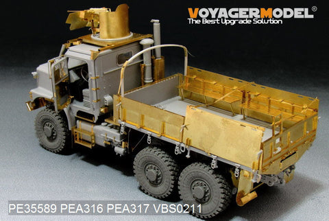 ボイジャーモデル PE35589 1/35 現用アメリカ軍 Mk.23 MTVRトラック エッチング基本セット(トランぺッター01011用)