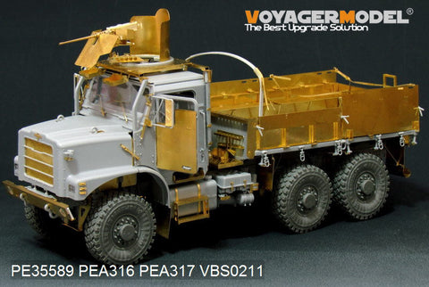 ボイジャーモデル PE35589 1/35 現用アメリカ軍 Mk.23 MTVRトラック エッチング基本セット(トランぺッター01011用)