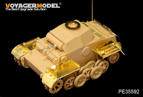 ボイジャーモデル PE35592 1/35 WWIIドイツ II号戦車 J型 （砲身同梱）(ホビーボス83803)