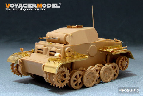 ボイジャーモデル PE35592 1/35 WWIIドイツ II号戦車 J型 （砲身同梱）(ホビーボス83803)