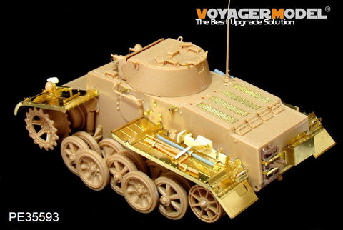ボイジャーモデル PE35593 1/35 WWIIドイツ I号戦車F型後期型 エッチングセット(ホビーボス83805用)