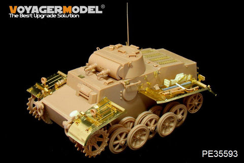 ボイジャーモデル PE35593 1/35 WWIIドイツ I号戦車F型後期型 エッチングセット(ホビーボス83805用)