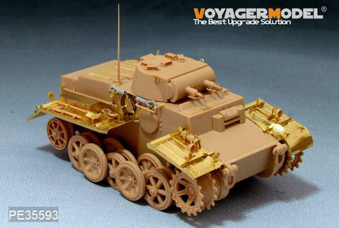ボイジャーモデル PE35593 1/35 WWIIドイツ I号戦車F型後期型 エッチングセット(ホビーボス83805用)