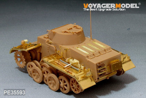 ボイジャーモデル PE35593 1/35 WWIIドイツ I号戦車F型後期型 エッチングセット(ホビーボス83805用)