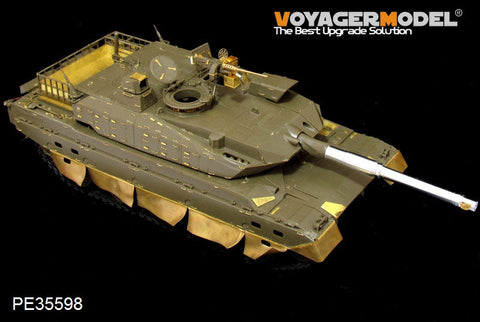 ボイジャーモデル PE35598 1/35 陸上自衛隊 10式戦車 エッチングセット(金属砲身、機銃付き)(タミヤ35329用)