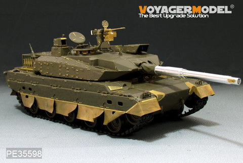 ボイジャーモデル PE35598 1/35 陸上自衛隊 10式戦車 エッチングセット(金属砲身、機銃付き)(タミヤ35329用)