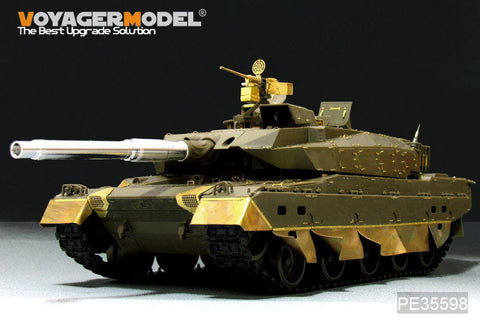 ボイジャーモデル PE35598 1/35 陸上自衛隊 10式戦車 エッチングセット(金属砲身、機銃付き)(タミヤ35329用)