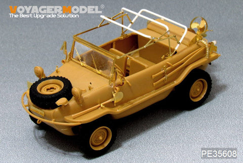 ボイジャーモデル PE35608 1/35 WWIIドイツ シュビムワーゲン TYPE128 エッチングセット(AFVクラブ用)