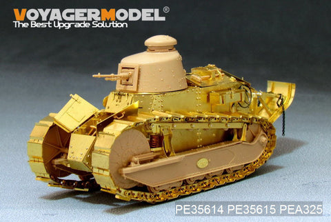 ボイジャーモデル PE35614 1/35 WWI フランスルノーFT-17(鋳造砲塔タイプ)エッチング基本セット(モンモデルTS-008用）