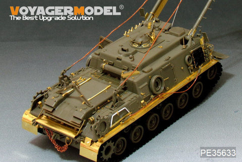 ボイジャーモデル PE35633 1/35 現用ドイツ M88A1G 戦車回収車エッチングセット(AFVクラブAF35S33用)