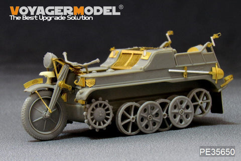 ボイジャーモデル PE35650 1/35 WWIIドイツ Sd.Kfz.2 ケッテンクラート エッチングセット(ドラゴン6114用)