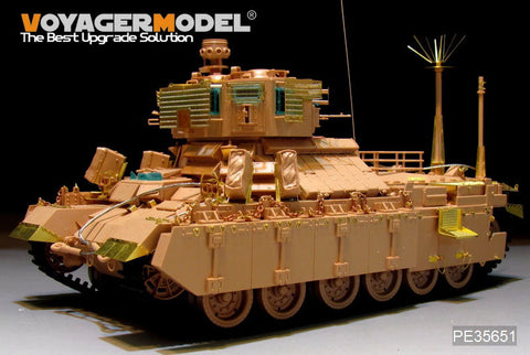ボイジャーモデル PE35651 1/35 イスラエル ナグマホン ドッグハウス 装甲兵員輸送車 初期型改造 エッチング基本セット(タイガーモデル4616用)