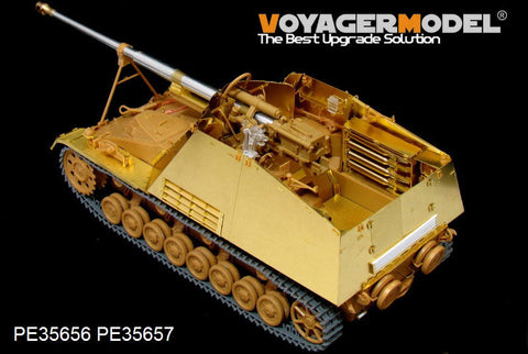 ボイジャーモデル PE35656 1/35 WWIIドイツ Sd.Kfz.164 ナースホルン エッチングセット(AFVクラブAF35164用)