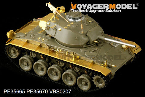 ボイジャーモデル PE35665 1/35 アメリカ M24 チャーフィー(朝鮮戦争Ver.)エッチング基本セット(AFV35209用)