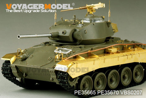ボイジャーモデル PE35665 1/35 アメリカ M24 チャーフィー(朝鮮戦争Ver.)エッチング基本セット(AFV35209用)