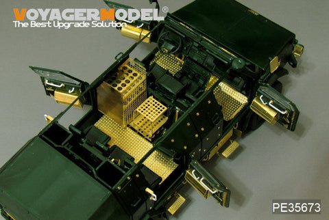 ボイジャーモデル PE35673 1/35 現用ドイツ ATF ディンゴ2 GE A2 PatSi エッチングセット(レベル03233用)