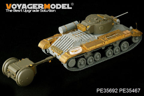 ボイジャーモデル PE35692 1/35 WWIIイギリス バレンタインMk.III ・ロタトレーラー(AFVクラブAF35201用)