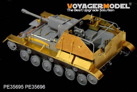 ボイジャーモデル PE35695 1/35 WWIIロシア SU-76自走砲基本セット(ミニアート35053)