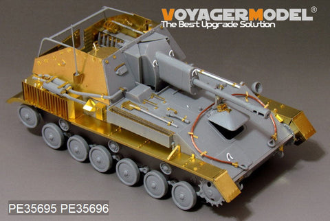 ボイジャーモデル PE35695 1/35 WWIIロシア SU-76自走砲基本セット(ミニアート35053)