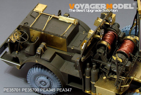 ボイジャーモデル PE35701 1/35 WWIIアメリカ M26 ドラゴンワゴン戦車運搬車 トラクター内装 エッチングセット(タミヤ35230/35244用)