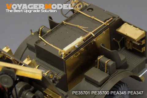 ボイジャーモデル PE35701 1/35 WWIIアメリカ M26 ドラゴンワゴン戦車運搬車 トラクター内装 エッチングセット(タミヤ35230/35244用)