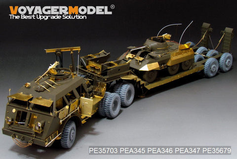 ボイジャーモデル PE35703 1/35 WWIIアメリカ M25ドラゴンワゴン 戦車運搬車 エッチングセット(タミヤ35230用)