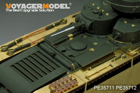 ボイジャーモデル PE35711 1/35 WWIIロシア T-35多砲塔戦車 エッチング基本セット(ホビーボス83841用)